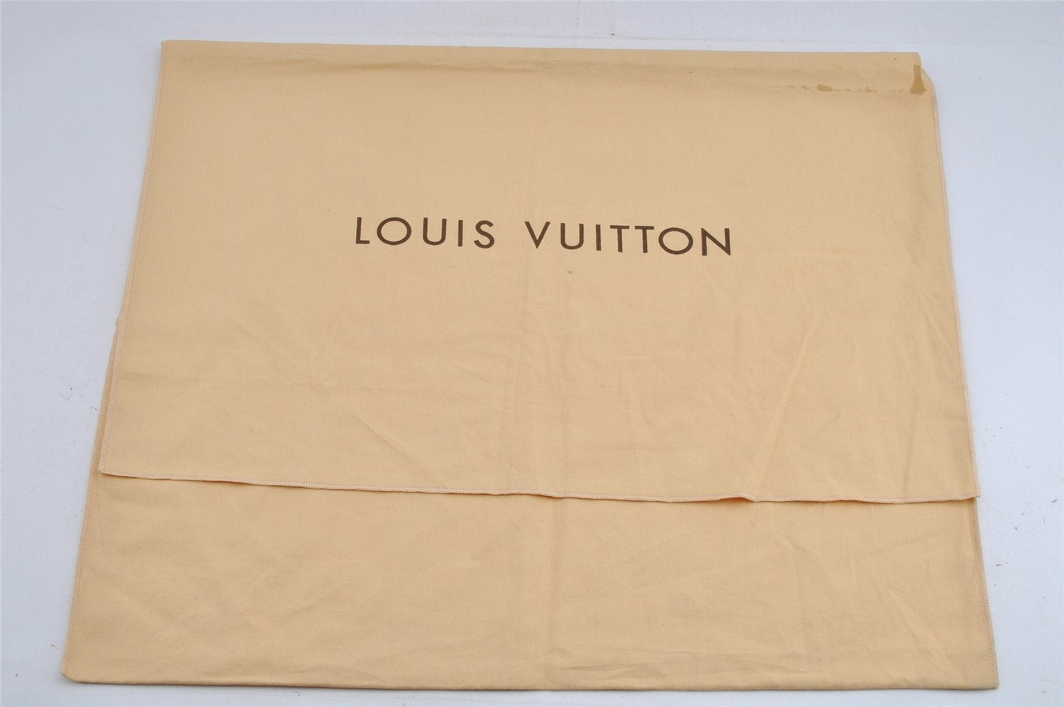 Authentic Louis Vuitton Dust Bag 10 Set Cotton Beige 24.4x21.3x0.4 LV 4171J