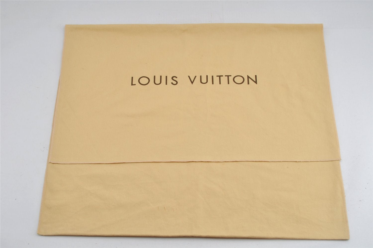 Authentic Louis Vuitton Dust Bag 10 Set Cotton Beige 24.4x21.3x0.4 LV 4171J