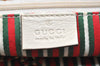 Authentic GUCCI New Britt Shoulder Tote Bag GG Canvas Leather 169946 Brown 4171K