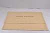 Authentic Louis Vuitton Dust Bag 10 Set Cotton Beige 23.2x21.7x0.4 LV 4172J