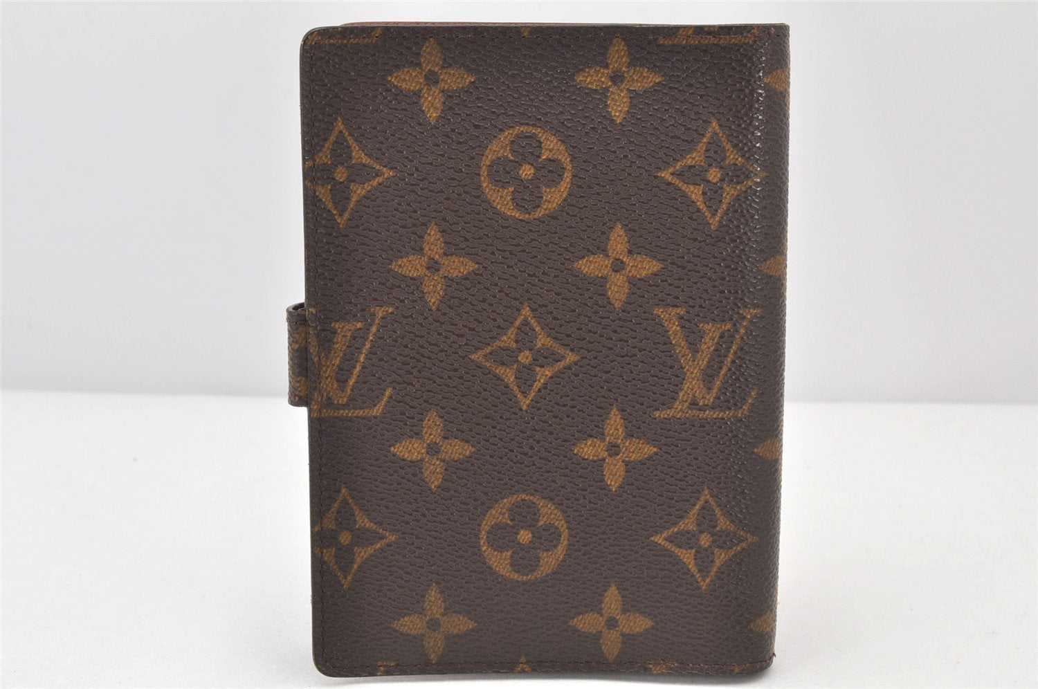 Authentic Louis Vuitton Monogram Agenda PM Notebook Cover R20005 LV 4173K