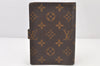 Authentic Louis Vuitton Monogram Agenda PM Notebook Cover R20005 LV 4173K