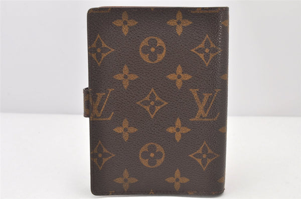 Authentic Louis Vuitton Monogram Agenda PM Notebook Cover R20005 LV 4173K