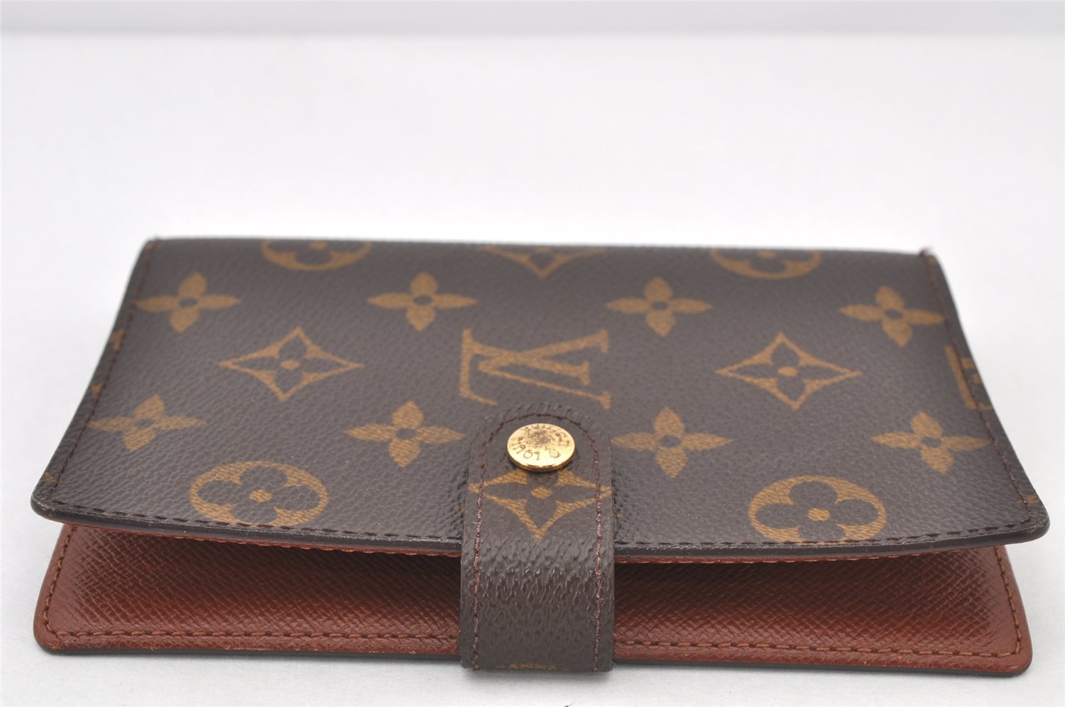 Authentic Louis Vuitton Monogram Agenda PM Notebook Cover R20005 LV 4173K