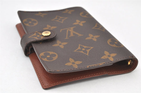 Authentic Louis Vuitton Monogram Agenda PM Notebook Cover R20005 LV 4173K