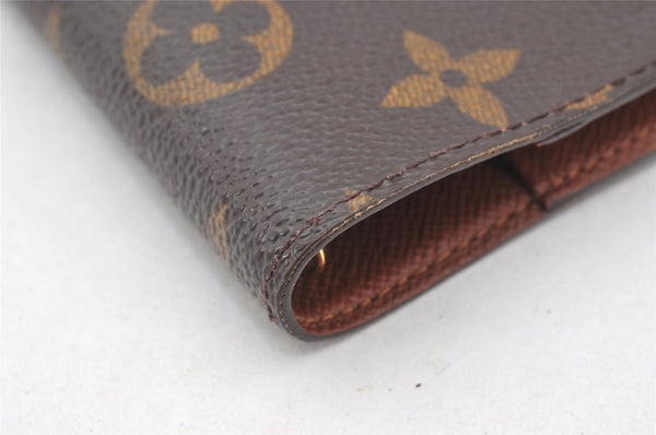 Authentic Louis Vuitton Monogram Agenda PM Notebook Cover R20005 LV 4173K