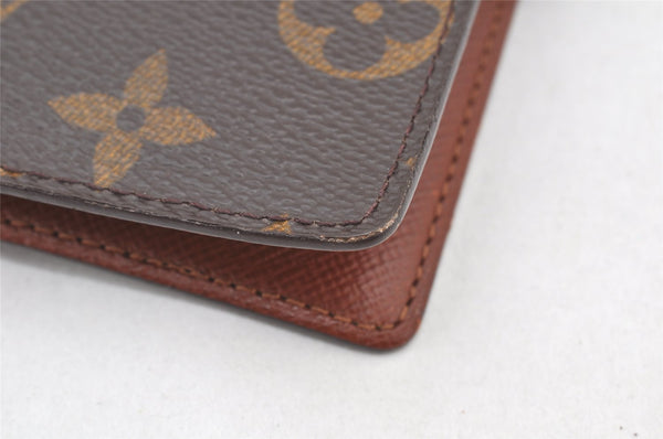 Authentic Louis Vuitton Monogram Agenda PM Notebook Cover R20005 LV 4173K
