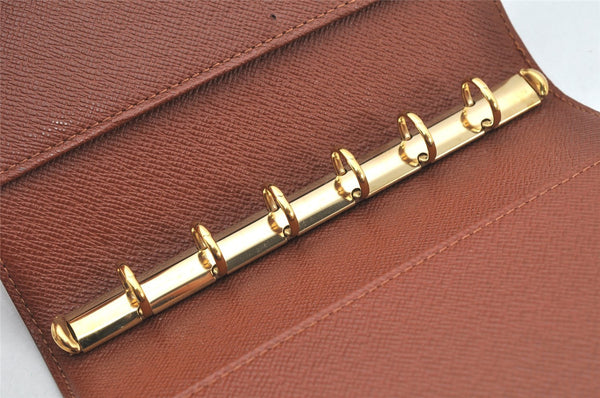 Authentic Louis Vuitton Monogram Agenda PM Notebook Cover R20005 LV 4173K