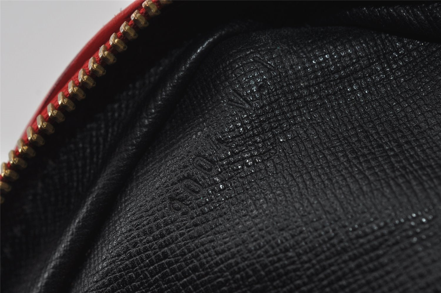 Authentic Louis Vuitton Epi Porte Documents Voyage Briefcase Red M54477 LV 4174I