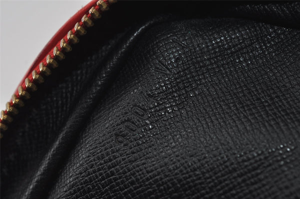 Authentic Louis Vuitton Epi Porte Documents Voyage Briefcase Red M54477 LV 4174I