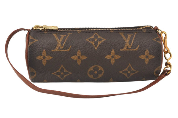 Authentic Louis Vuitton Monogram Papillon Pouch Old Model LV 4174K