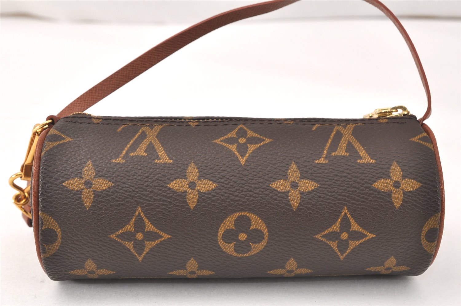 Authentic Louis Vuitton Monogram Papillon Pouch Old Model LV 4174K