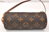 Authentic Louis Vuitton Monogram Papillon Pouch Old Model LV 4174K
