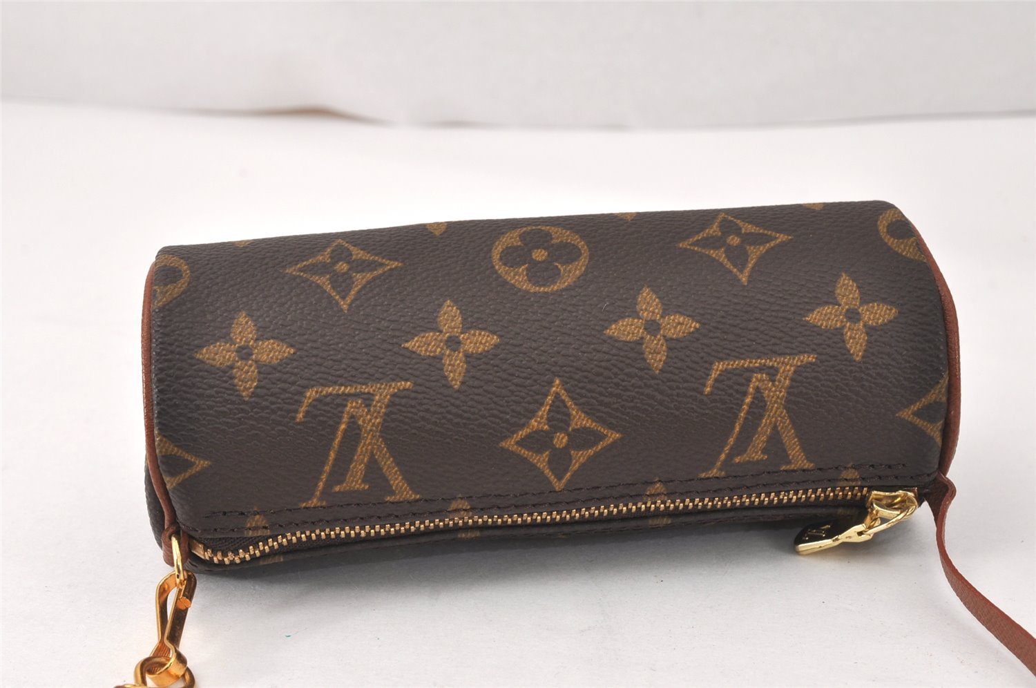 Authentic Louis Vuitton Monogram Papillon Pouch Old Model LV 4174K