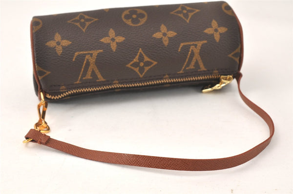 Authentic Louis Vuitton Monogram Papillon Pouch Old Model LV 4174K