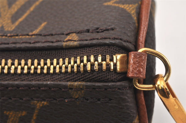 Authentic Louis Vuitton Monogram Papillon Pouch Old Model LV 4174K