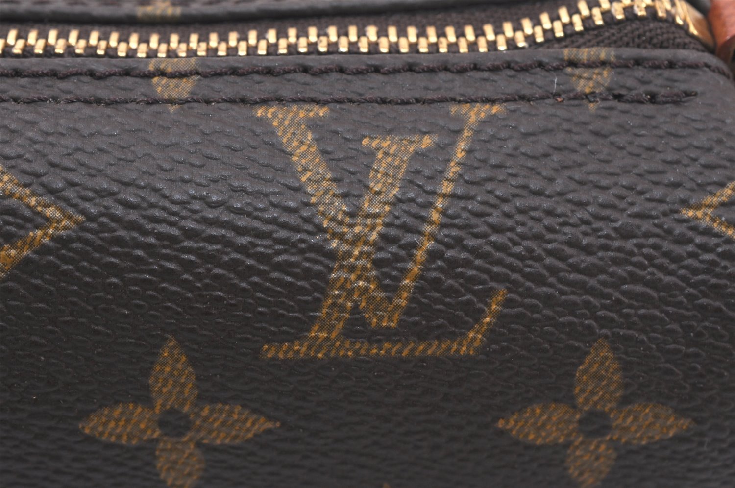 Authentic Louis Vuitton Monogram Papillon Pouch Old Model LV 4174K