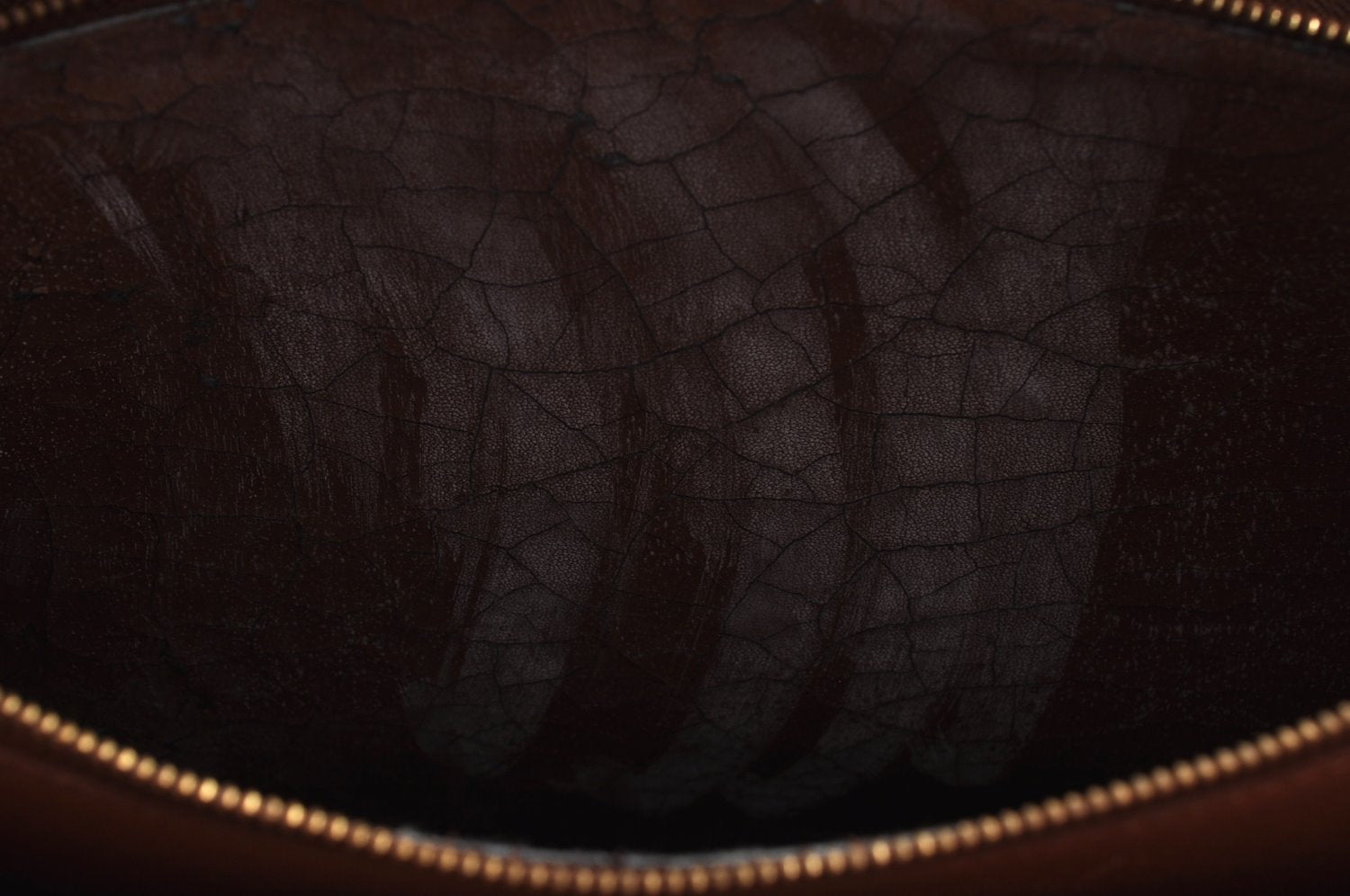 Authentic Louis Vuitton Epi Serviette Fermoir Briefcase Brown M54358 LV 4175I