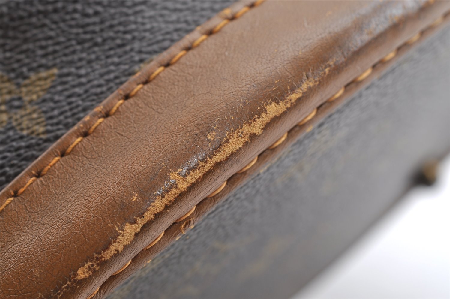 Authentic Louis Vuitton Monogram Bucket PM Shoulder Tote Bag USA Model LV 4176I