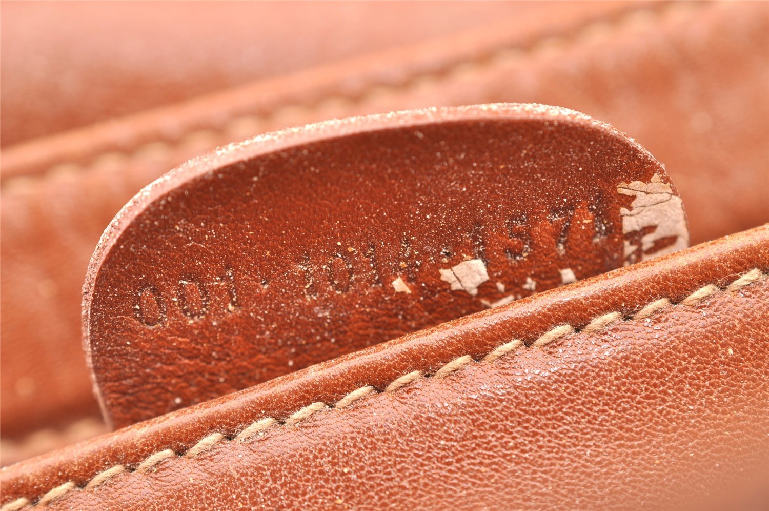 Authentic GUCCI Bamboo Shoulder Cross Body Bag Purse Leather Brown Junk 4177I