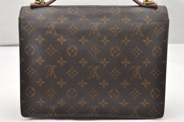 Authentic Louis Vuitton Monogram Monceau 2Way Shoulder Hand Bag M51185 LV 4177K