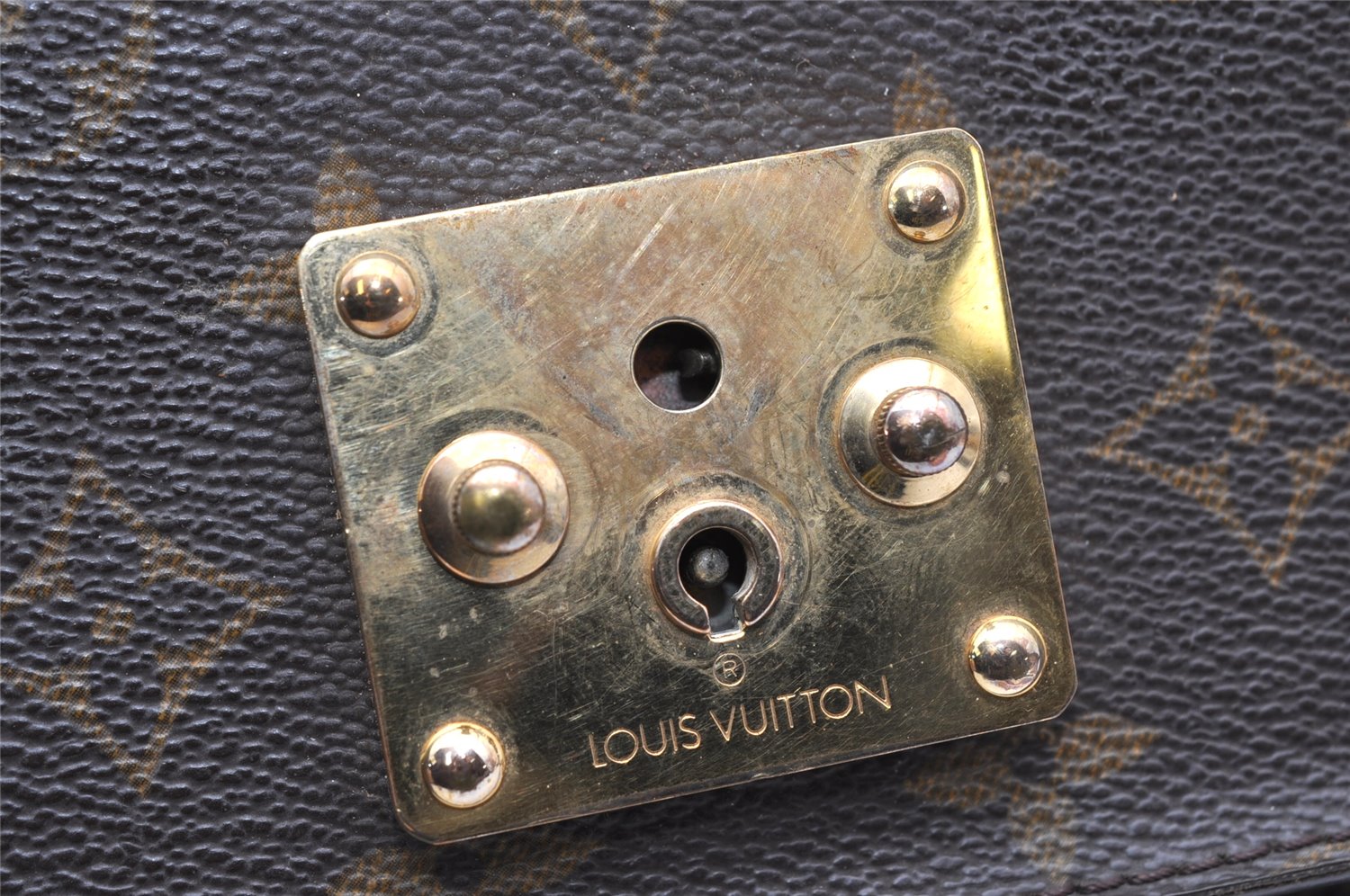 Authentic Louis Vuitton Monogram Monceau 2Way Shoulder Hand Bag M51185 LV 4177K