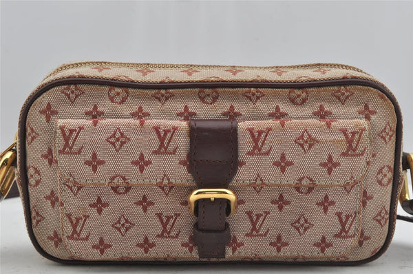 Auth Louis Vuitton Monogram Mini Juliet MM Shoulder Cross Bag M92219 Pink 4178J