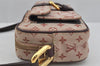 Auth Louis Vuitton Monogram Mini Juliet MM Shoulder Cross Bag M92219 Pink 4178J