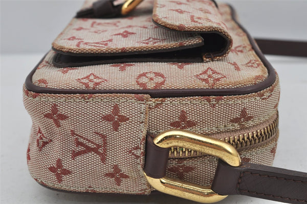 Auth Louis Vuitton Monogram Mini Juliet MM Shoulder Cross Bag M92219 Pink 4178J