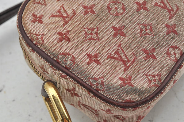 Auth Louis Vuitton Monogram Mini Juliet MM Shoulder Cross Bag M92219 Pink 4178J