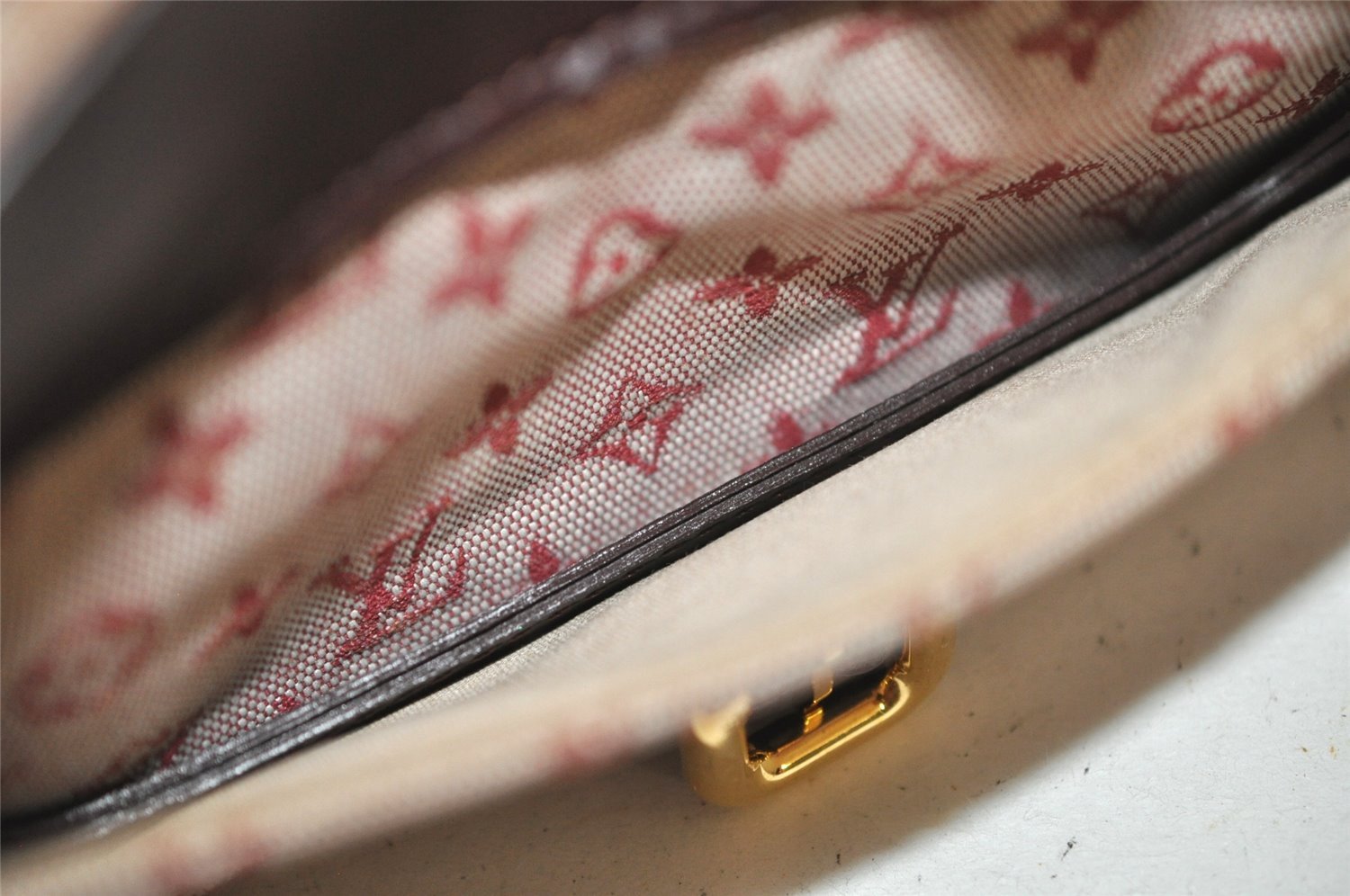 Auth Louis Vuitton Monogram Mini Juliet MM Shoulder Cross Bag M92219 Pink 4178J