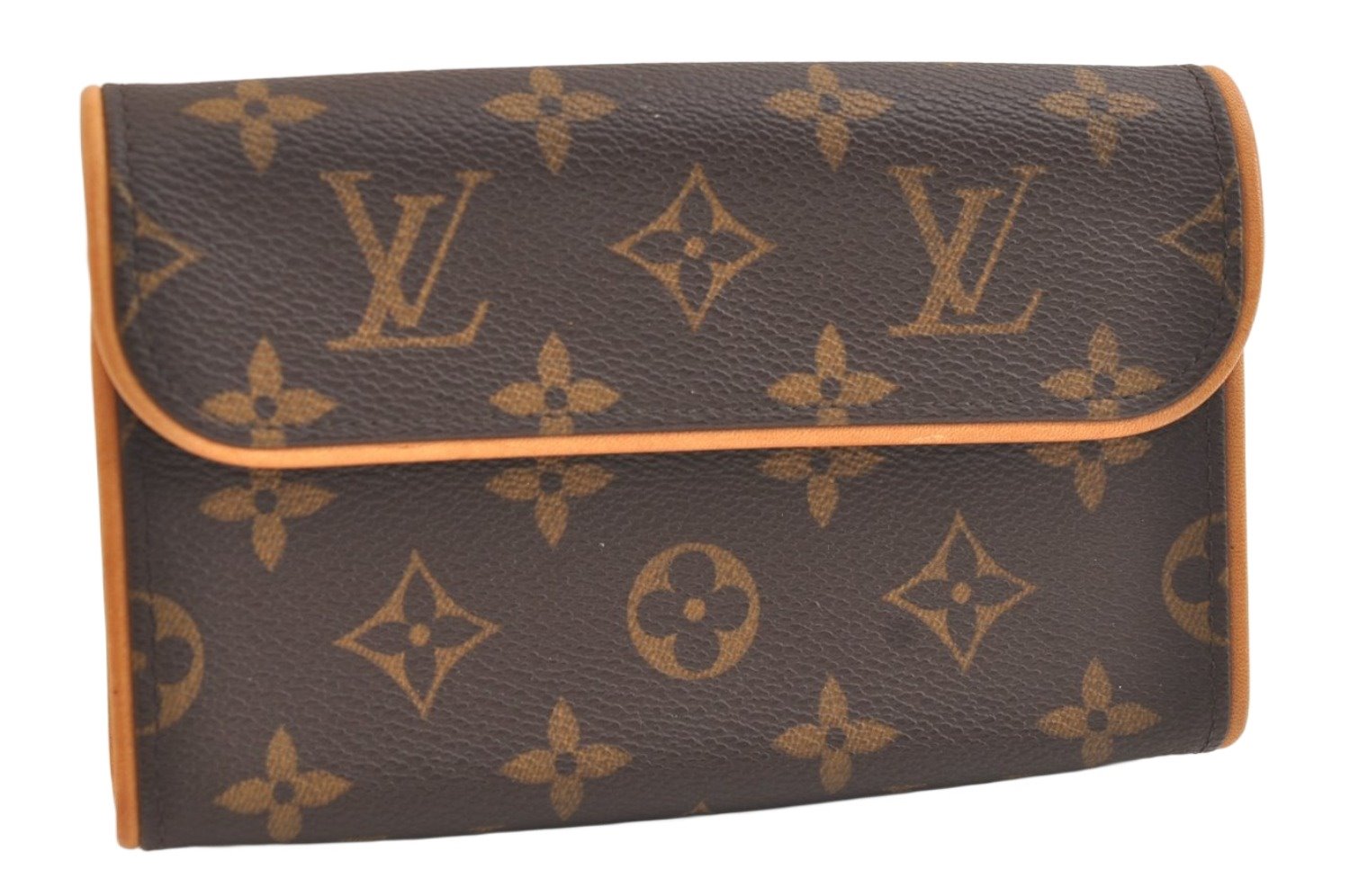 Auth Louis Vuitton Monogram Pochette Florentine Pouch Waist Bag M51855 LV 4178K