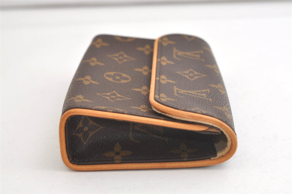 Auth Louis Vuitton Monogram Pochette Florentine Pouch Waist Bag M51855 LV 4178K