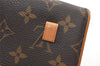 Auth Louis Vuitton Monogram Pochette Florentine Pouch Waist Bag M51855 LV 4178K