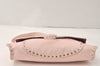Authentic CELINE Poulbot Shoulder Hand Bag Purse Leather Pink 4179K