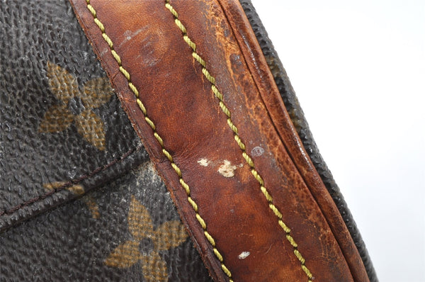 Authentic Louis Vuitton Monogram Bucket PM Shoulder Tote Bag M42238 Junk 4180I