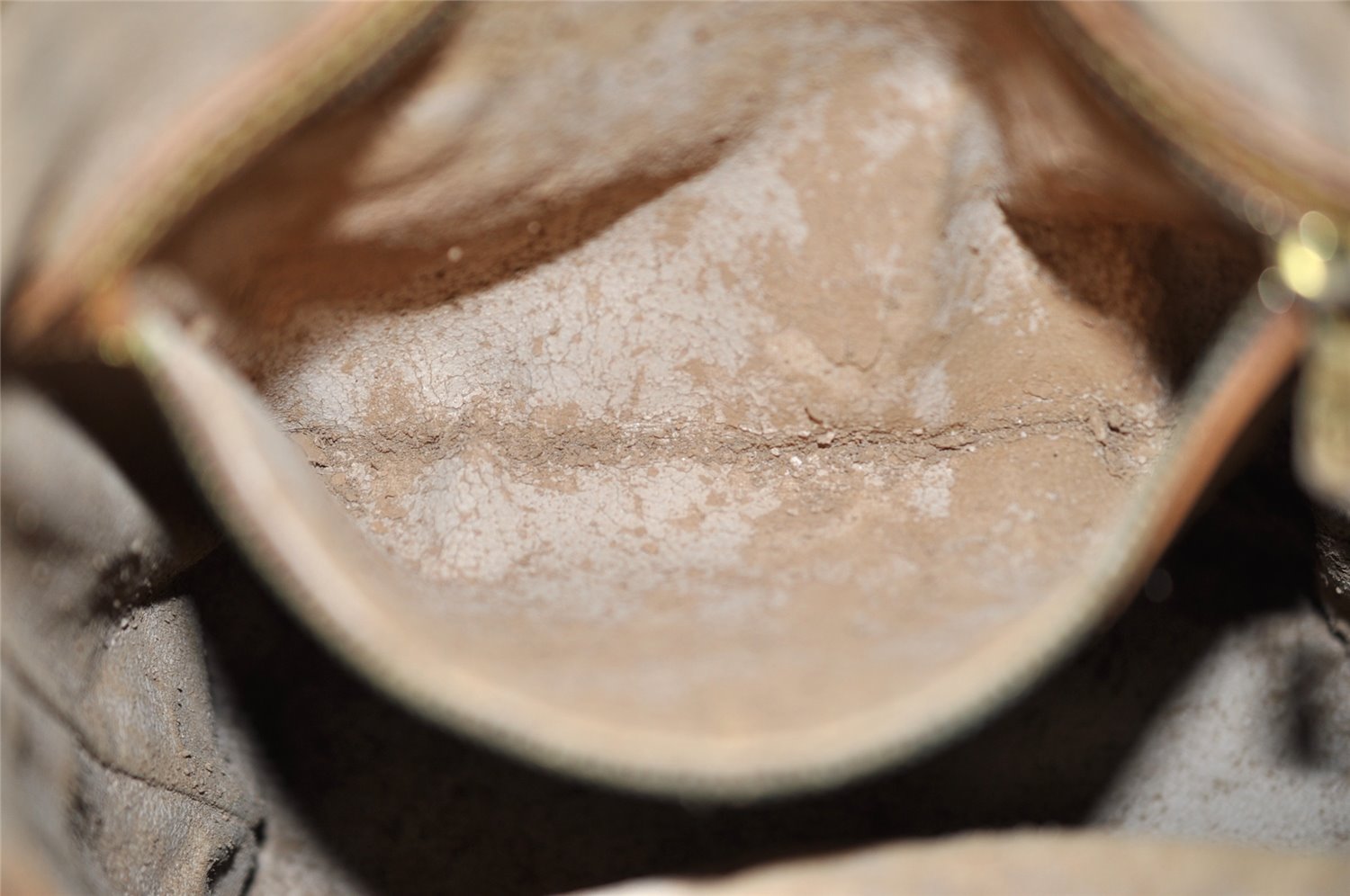 Authentic Louis Vuitton Monogram Bucket PM Shoulder Tote Bag M42238 Junk 4180I