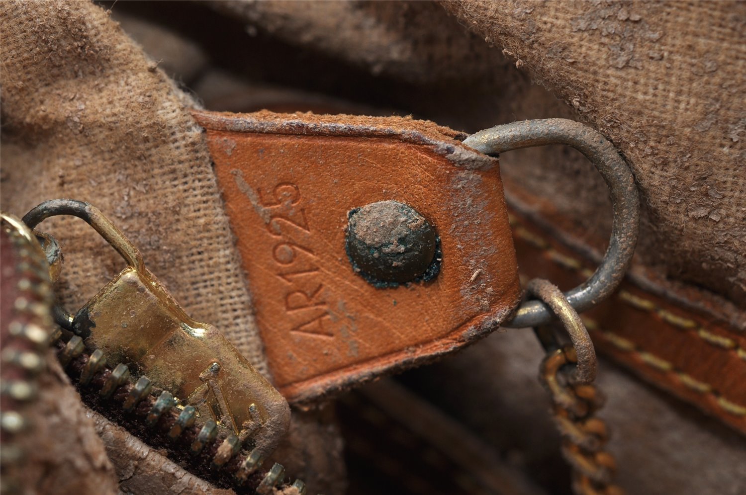 Authentic Louis Vuitton Monogram Bucket PM Shoulder Tote Bag M42238 Junk 4180I