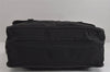 Authentic PRADA Vintage Nylon Tessuto Leather Shoulder Cross Bag Black 4180J