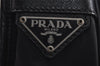 Authentic PRADA Vintage Nylon Tessuto Leather Shoulder Cross Bag Black 4180J