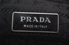 Authentic PRADA Vintage Nylon Tessuto Leather Shoulder Cross Bag Black 4180J