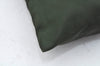 Authentic PRADA Nylon Tessuto Leather Shoulder Cross Bag Purse Green 4181J
