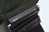 Authentic PRADA Nylon Tessuto Leather Shoulder Cross Bag Purse Green 4181J