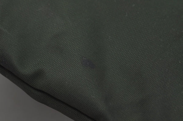 Authentic PRADA Nylon Tessuto Leather Shoulder Cross Bag Purse Green 4181J