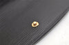 Authentic Louis Vuitton Epi Montaigne 23 Clutch Hand Bag Black M52662 LV 4181K