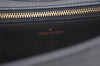 Authentic Louis Vuitton Epi Montaigne 23 Clutch Hand Bag Black M52662 LV 4181K