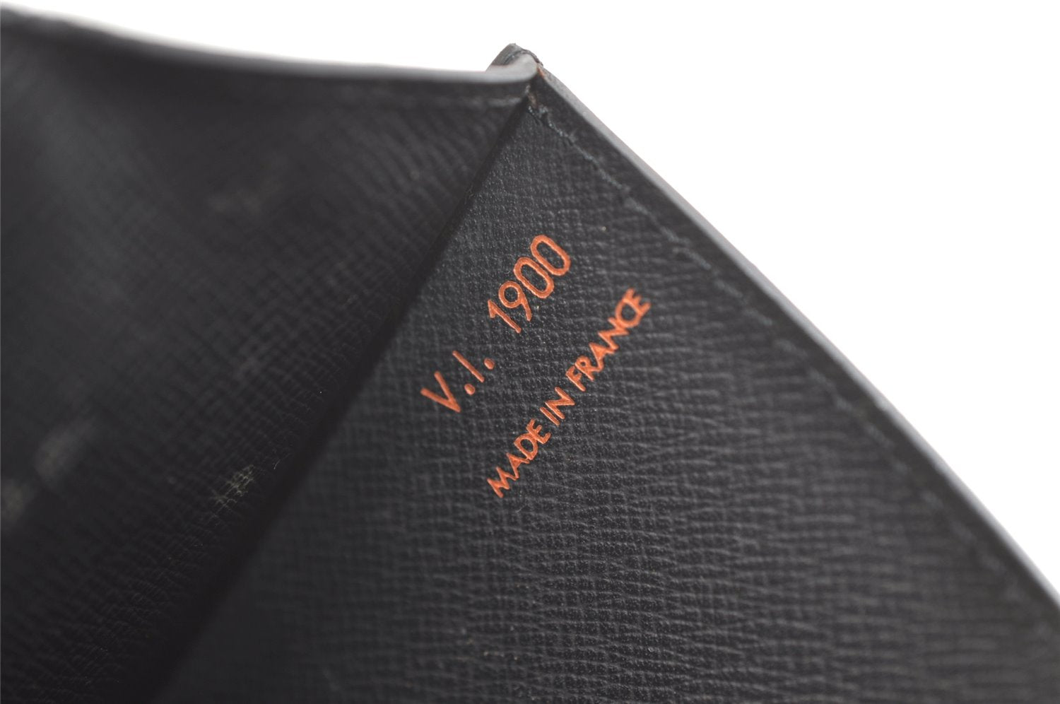 Authentic Louis Vuitton Epi Montaigne 23 Clutch Hand Bag Black M52662 LV 4181K