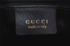 Authentic GUCCI Bamboo 2Way Shoulder Hand Bag Purse Leather Black 4182J