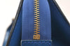 Authentic Louis Vuitton Epi Sac Triangle Hand Bag Blue M52095 LV 4183K