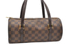 Authentic Louis Vuitton Damier Papillon 26 Hand Bag Purse N51304 LV 4184K